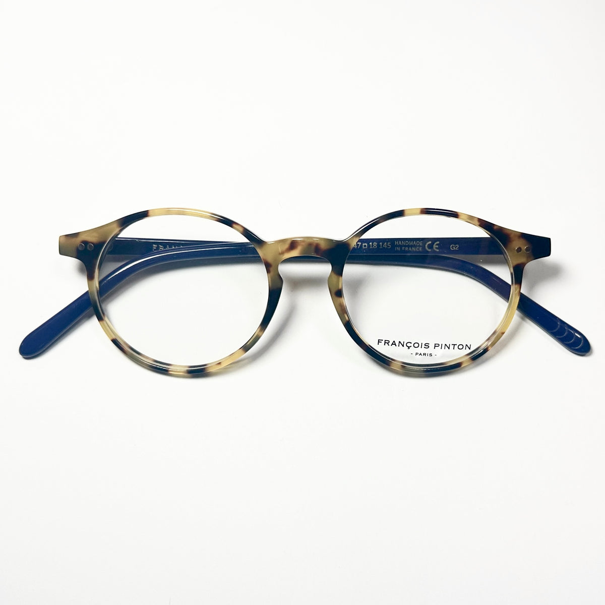 FRANCOIS PINTON TRAVEL31 ZB Unisex Eyeglasses Frames in Tortoise - Authentic New