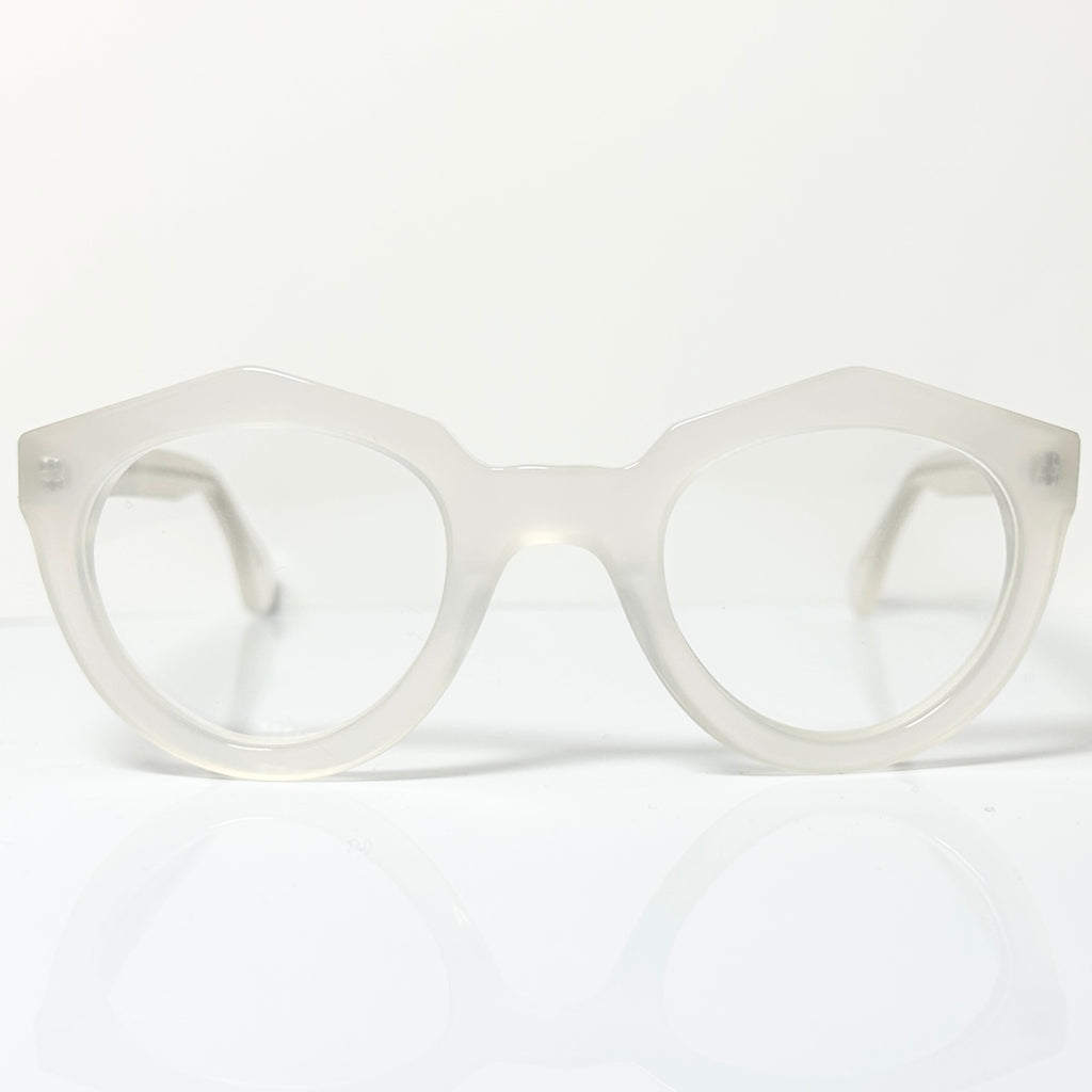 VUE DC ART Unisex Eyeglasses Frame in White - Authentic New