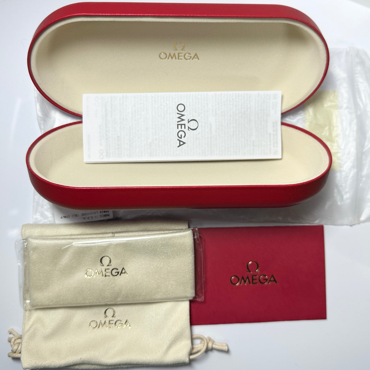 OMEGA OM5010 H/V 052 Eyeglasses Frames in Gold/Havana - Authentic New