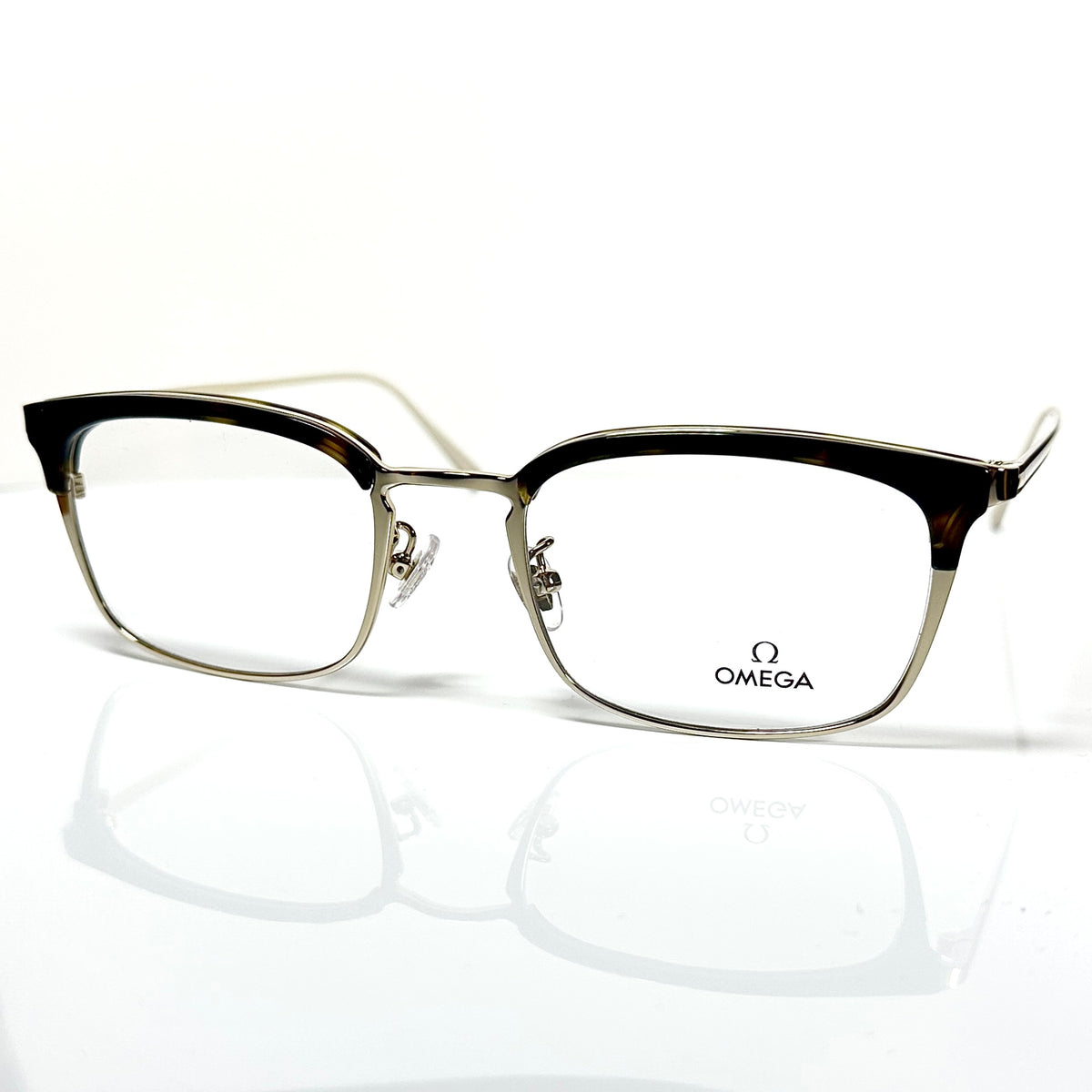 OMEGA OM5010 H/V 052 Eyeglasses Frames in Gold/Havana - Authentic New