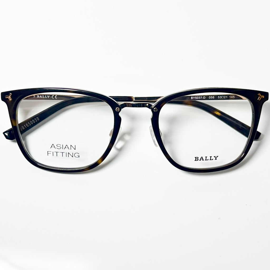 BALLY BY5037 056 Eyeglasses Frames in Tortoise, Rose Gold - Authentic New