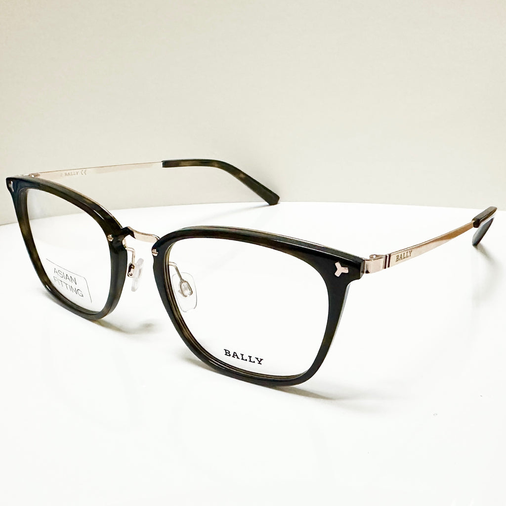 BALLY BY5037 056 Eyeglasses Frames in Tortoise, Rose Gold - Authentic New