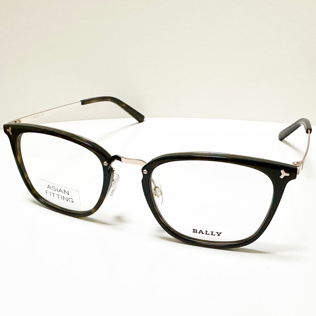 BALLY BY5037 056 Eyeglasses Frames in Tortoise, Rose Gold - Authentic New