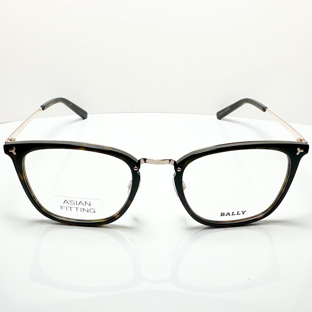 BALLY BY5037 056 Eyeglasses Frames in Tortoise, Rose Gold - Authentic New