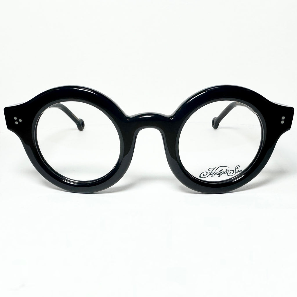 Hally & Son HS862 V01 Eyeglasses Frames in Black - Authentic New