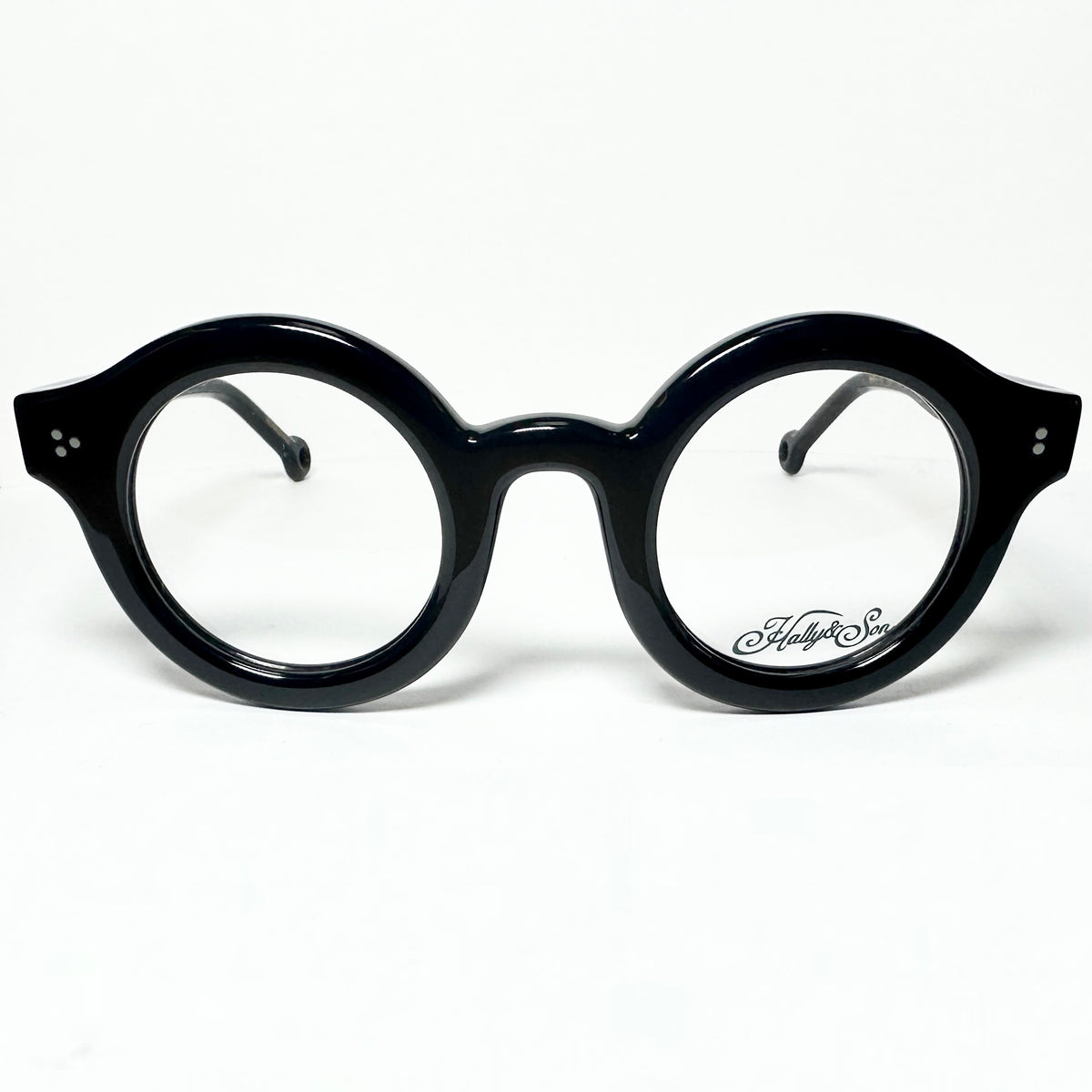 Hally & Son HS862 V01 Eyeglasses Frames in Black - Authentic New