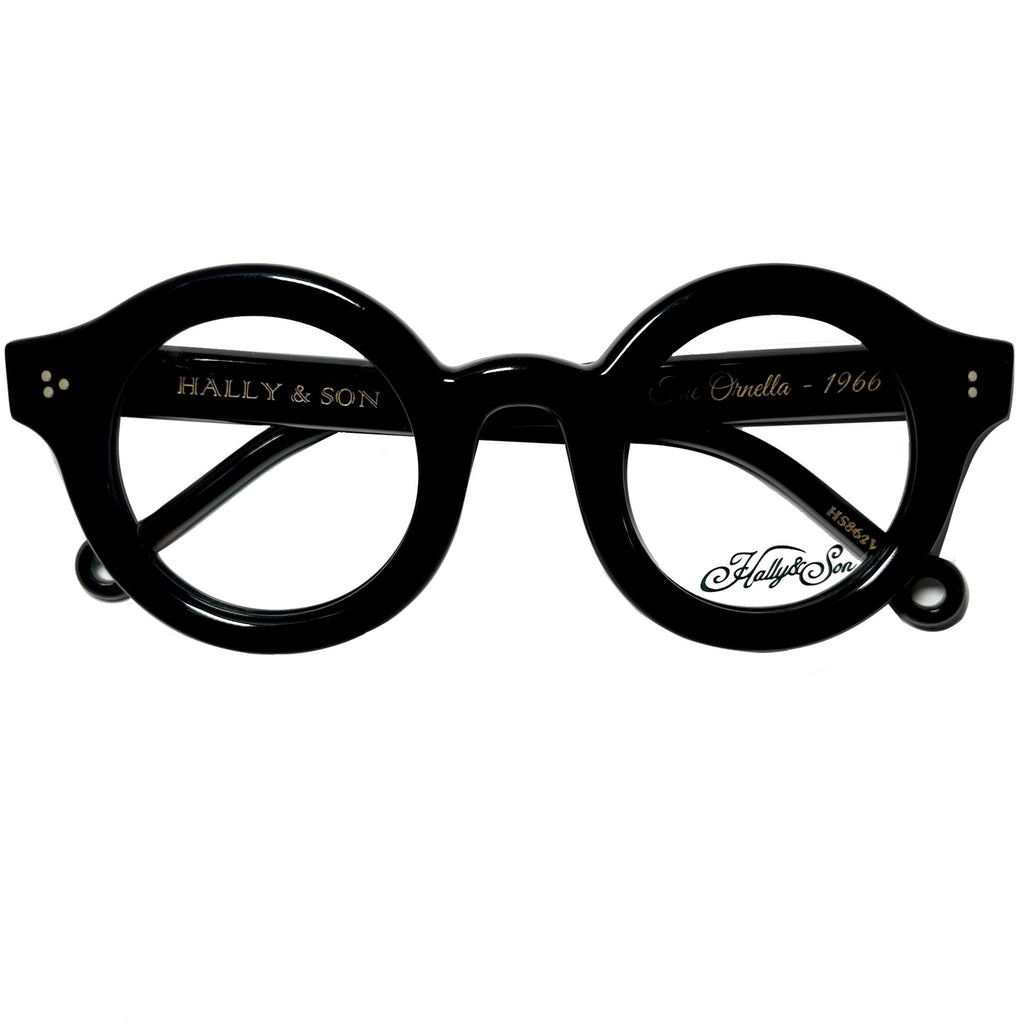 Hally & Son HS862 V01 Eyeglasses Frames in Black - Authentic New