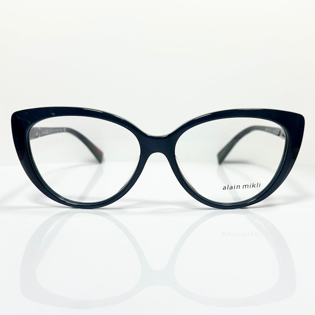 Alain Mikli A03084 002 Cat-eye Women Eyeglasses NEW Authentic with case