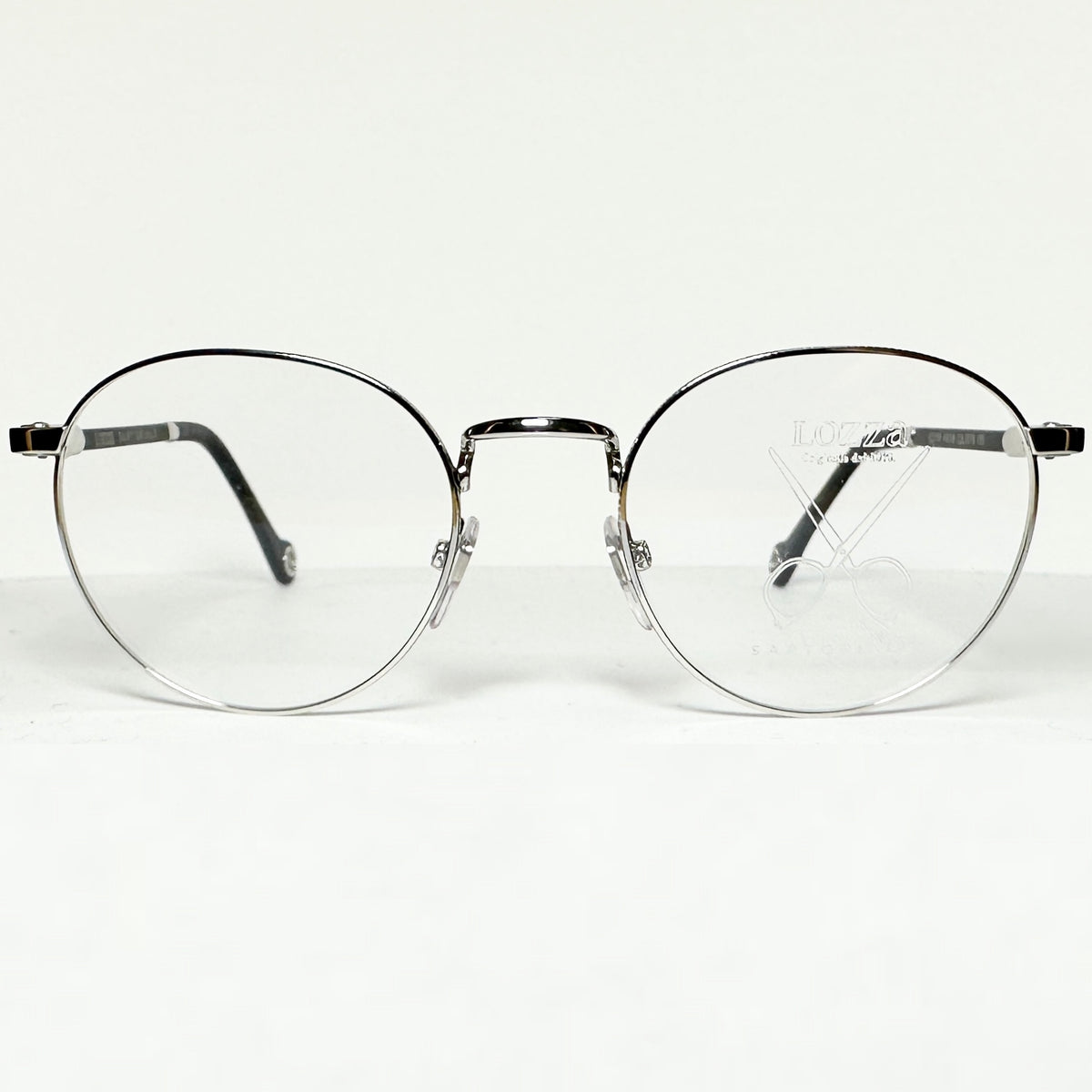 LOZZa SARTORIALE VLS15V 0579 Eyeglasses Frames in Silver - Authentic New