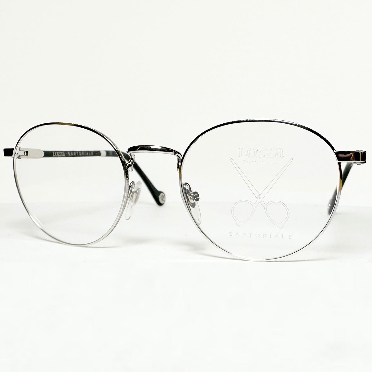 LOZZa SARTORIALE VLS15V 0579 Eyeglasses Frames in Silver - Authentic New