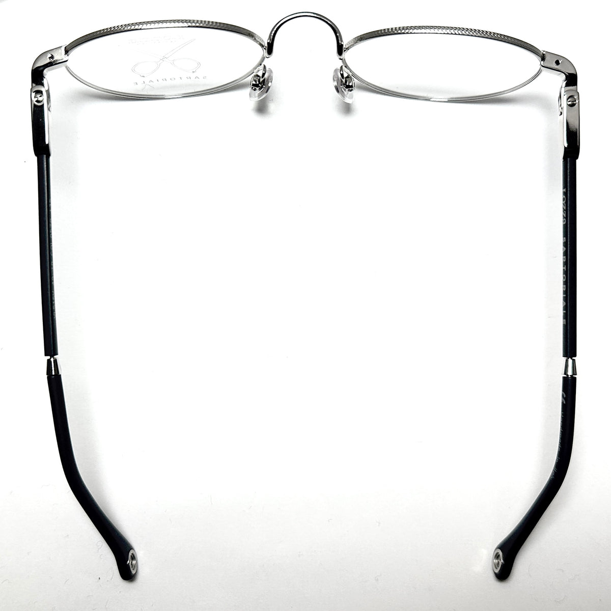 LOZZa SARTORIALE VLS15V 0579 Eyeglasses Frames in Silver - Authentic New