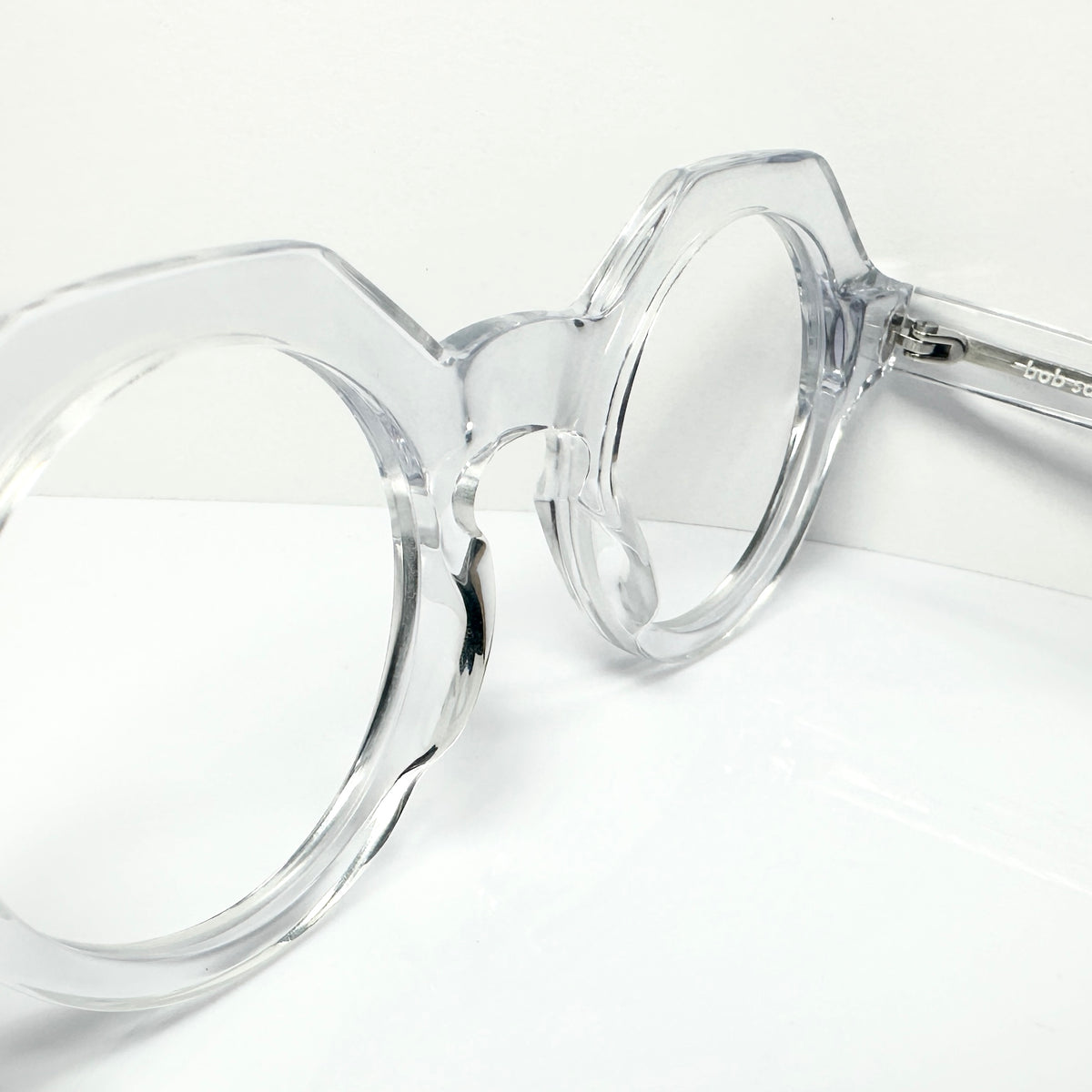 BOB SDRUNK Alfred Round Eyeglasses Frames in Clear - New Authentic