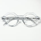 BOB SDRUNK Alfred Round Eyeglasses Frames in Clear - New Authentic
