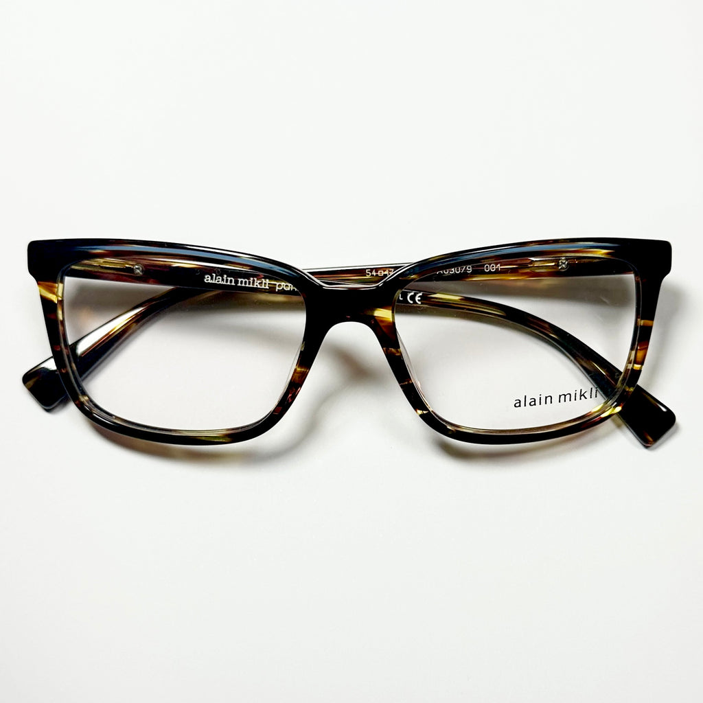 Alain Mikli  A03079 001 Men Eyeglasses Frame NEW Authentic with case