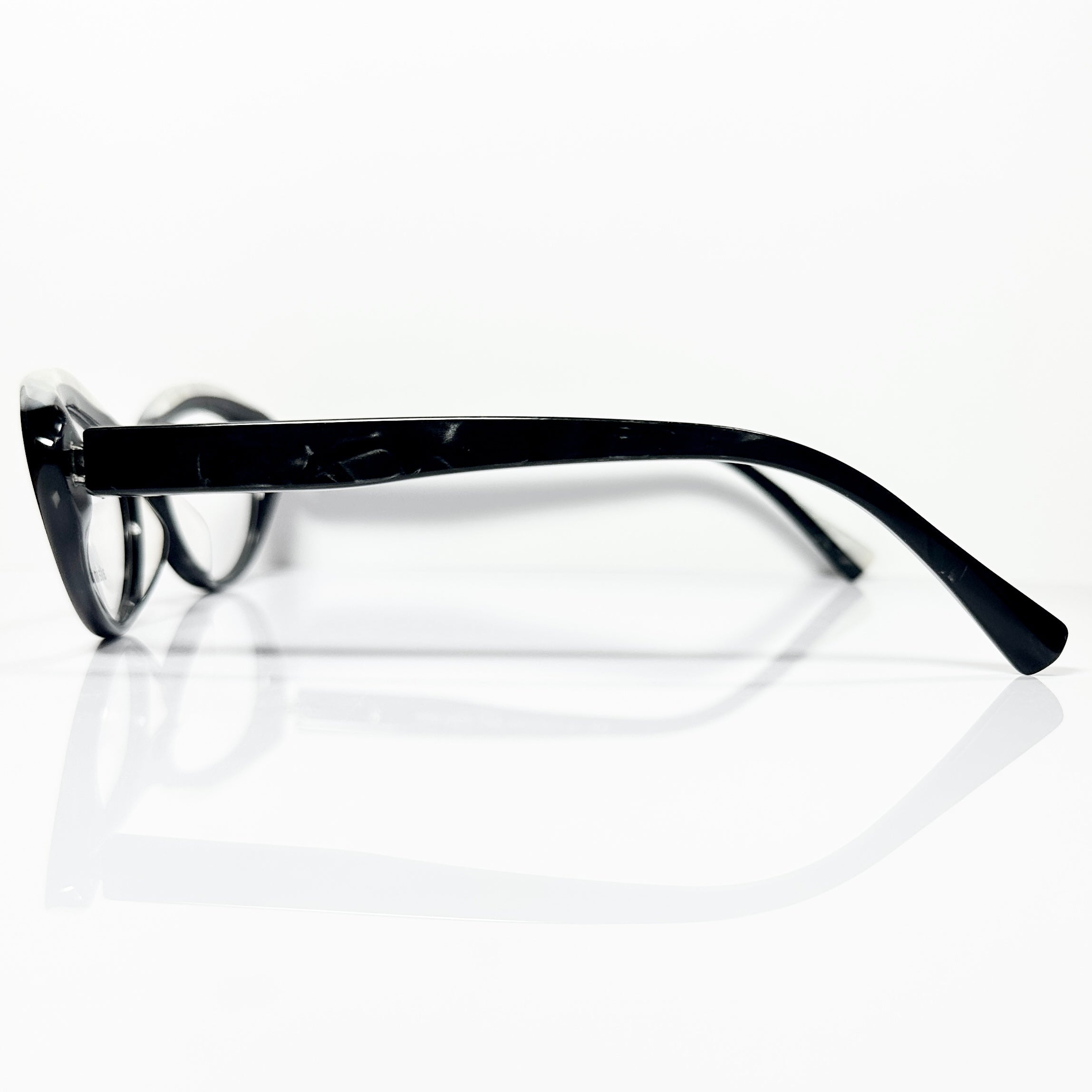 ALAIN MIKLI A03106 001 Women Cat-Eye Eyeglasses NEW Authentic Frame with Case 52-18