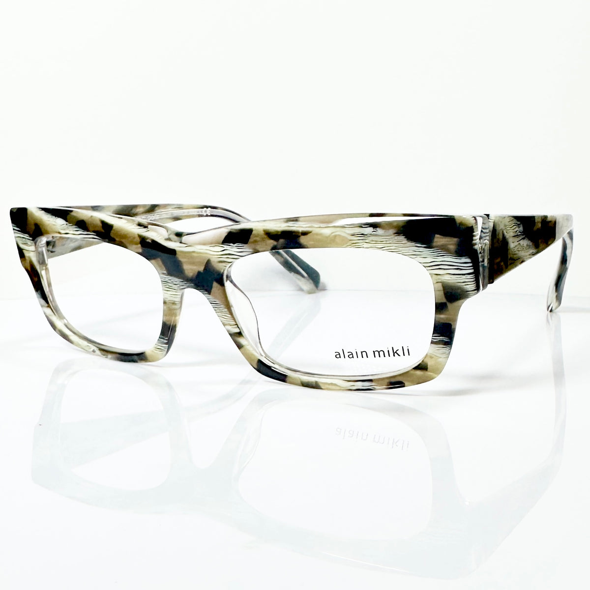 Alain Mikli  A03101 002 Men Eyeglasses Frame NEW Authentic with case