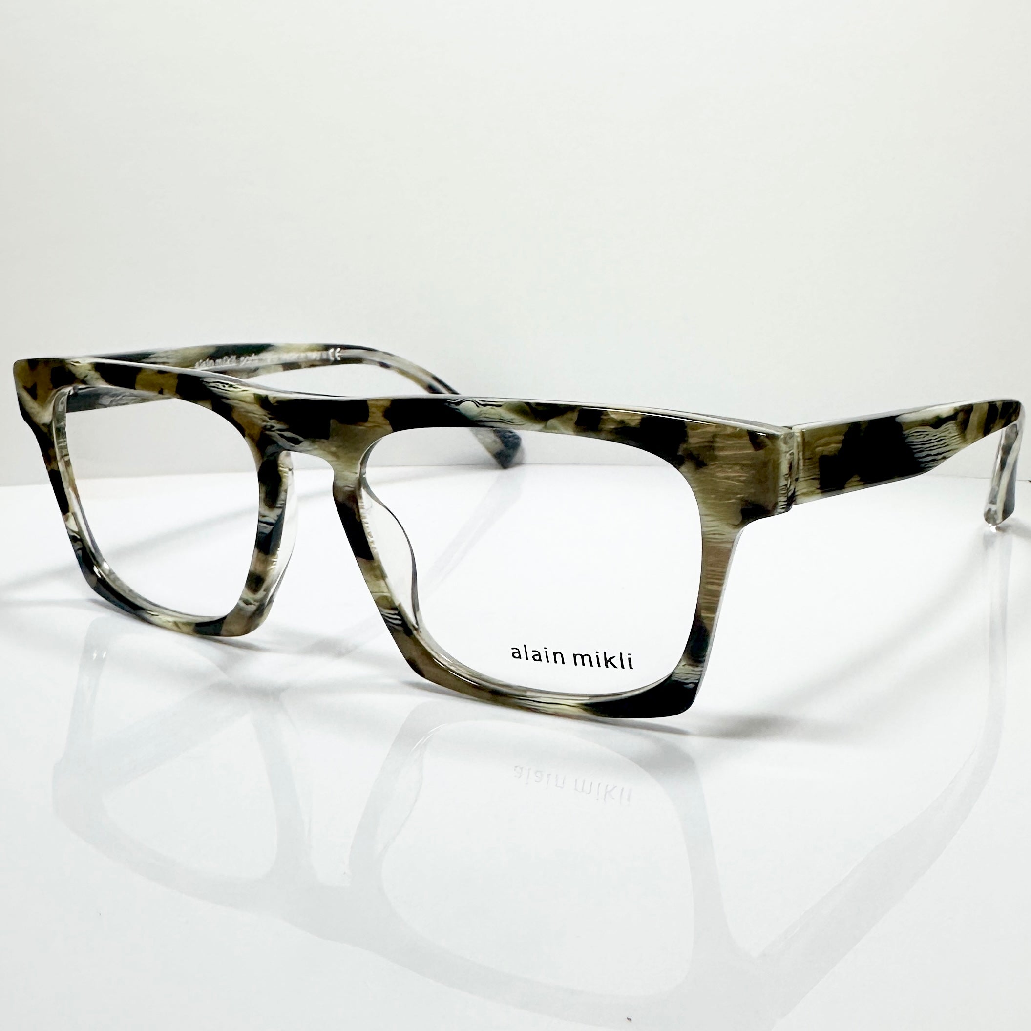 Alain Mikli A03099 004  MEN Eyeglasses NEW Authentic with case