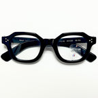 Maryll Men's Square Eyeglasses Frame in Black PO46 - Authentic New