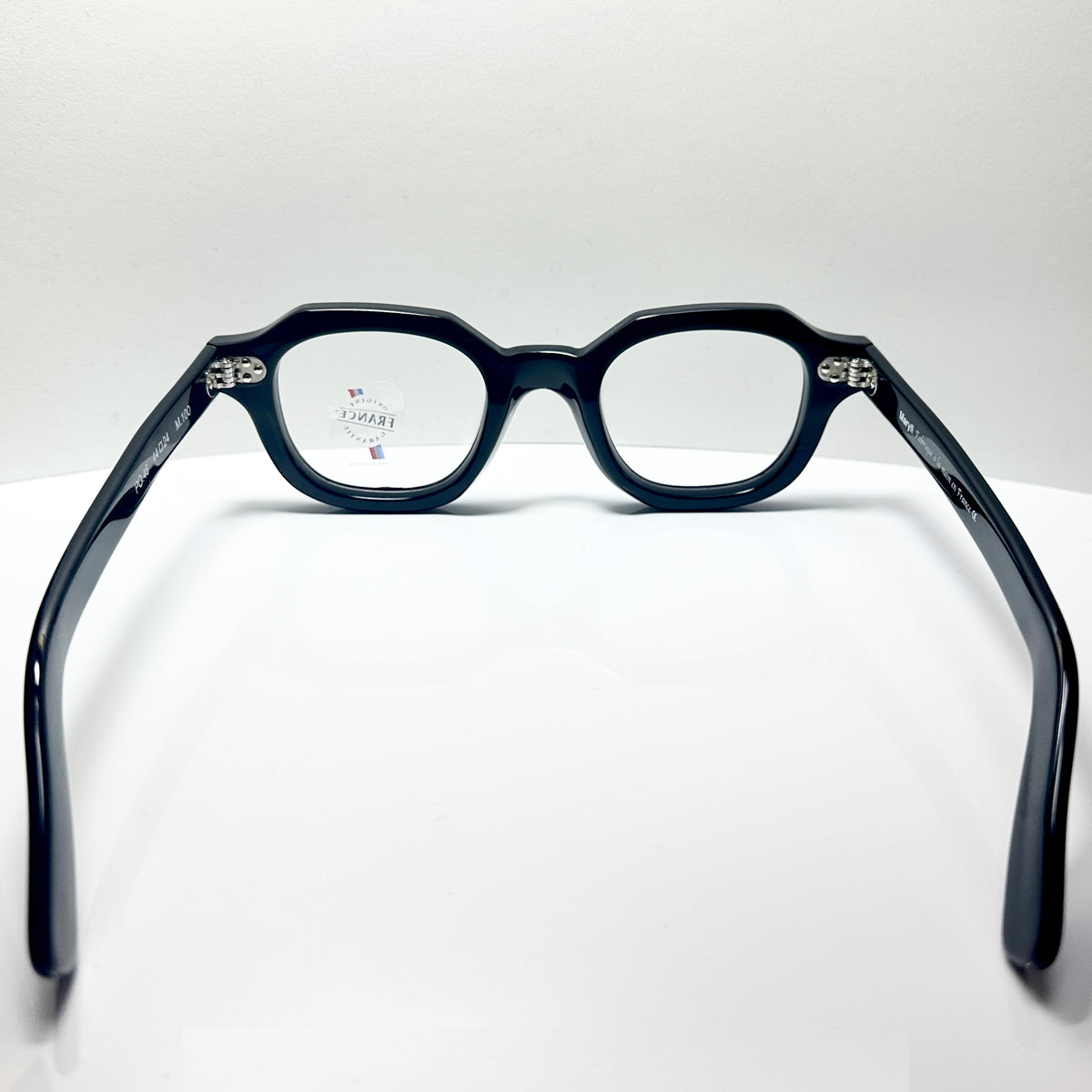 Maryll Men's Square Eyeglasses Frame in Black PO46 - Authentic New