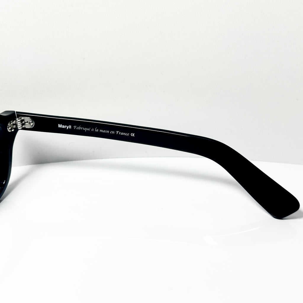 Maryll Men's Square Eyeglasses Frame in Black PO46 - Authentic New