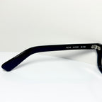 Maryll Men's Square Eyeglasses Frame in Black PO46 - Authentic New