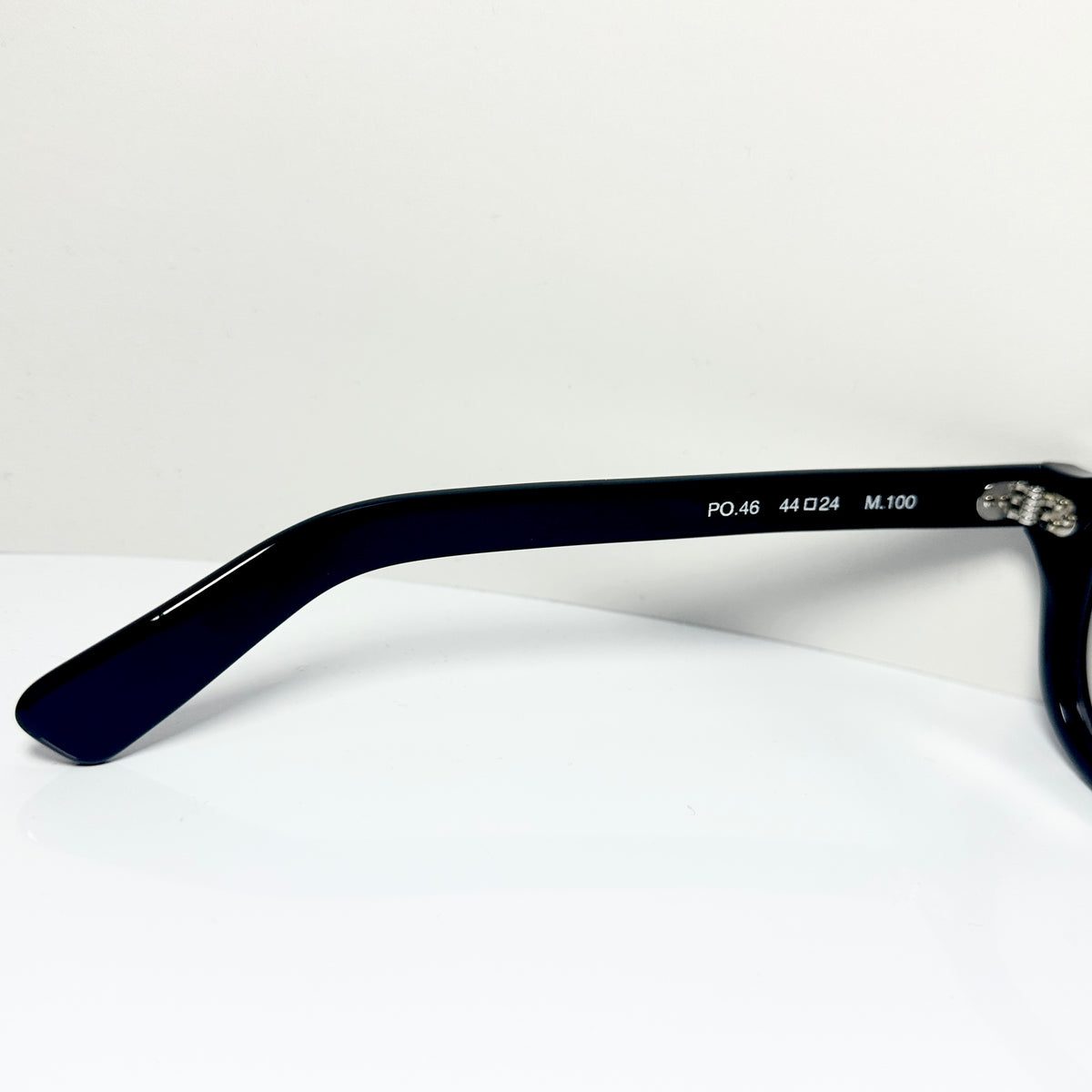 Maryll Men's Square Eyeglasses Frame in Black PO46 - Authentic New