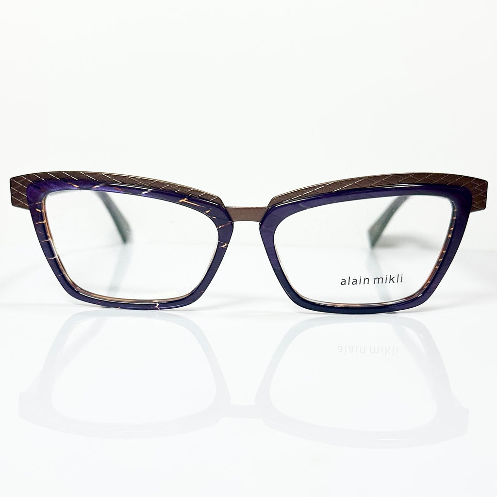 Alain Mikli  A02015 E012 Women Eyeglasses Frame NEW Authentic with case