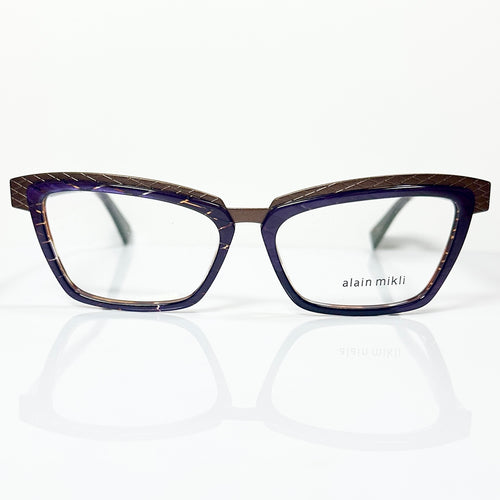 Alain Mikli  A02015 E012 Women Eyeglasses Frame NEW Authentic with case
