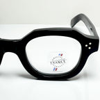 Maryll Men's Square Eyeglasses Frame in Black PO46 - Authentic New