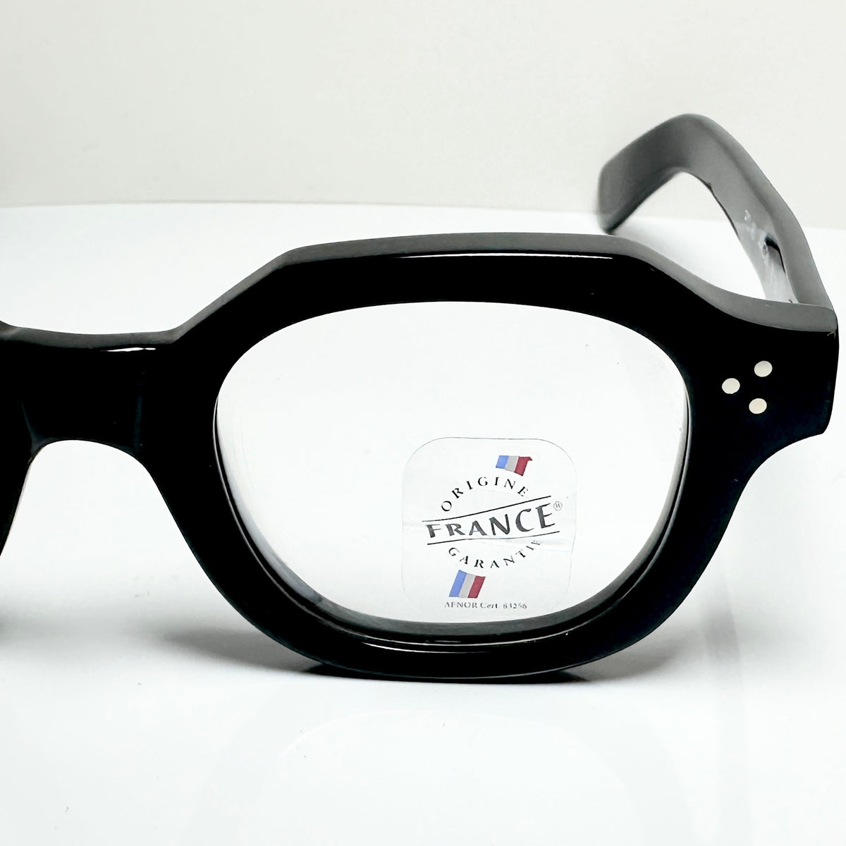 Maryll Men's Square Eyeglasses Frame in Black PO46 - Authentic New