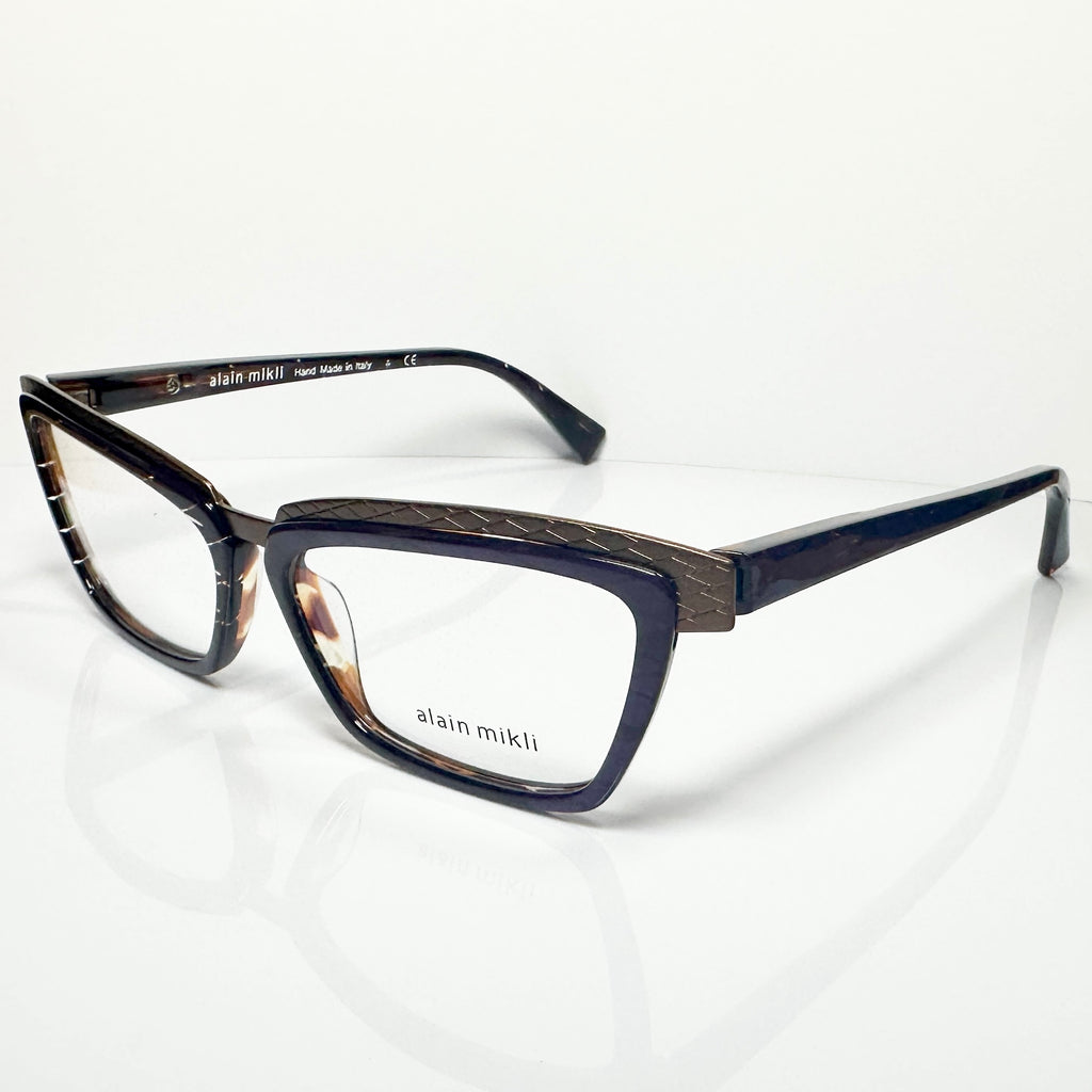 Alain Mikli  A02015 E012 Women Eyeglasses Frame NEW Authentic with case
