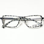 JF Rey JF2647 0503 Men's Eyeglasses Frames in Black White Demi - Authentic New