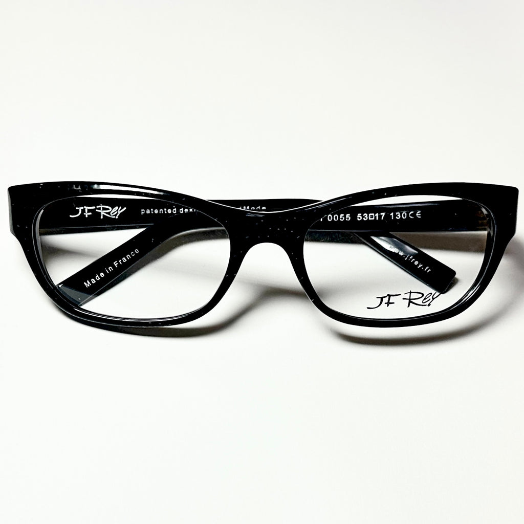 JF Rey JF1311 0055 Women's Eyeglasses Frames in Black/Gold- Authentic New