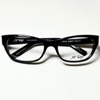 JF Rey JF1311 0055 Women's Eyeglasses Frames in Black/Gold- Authentic New