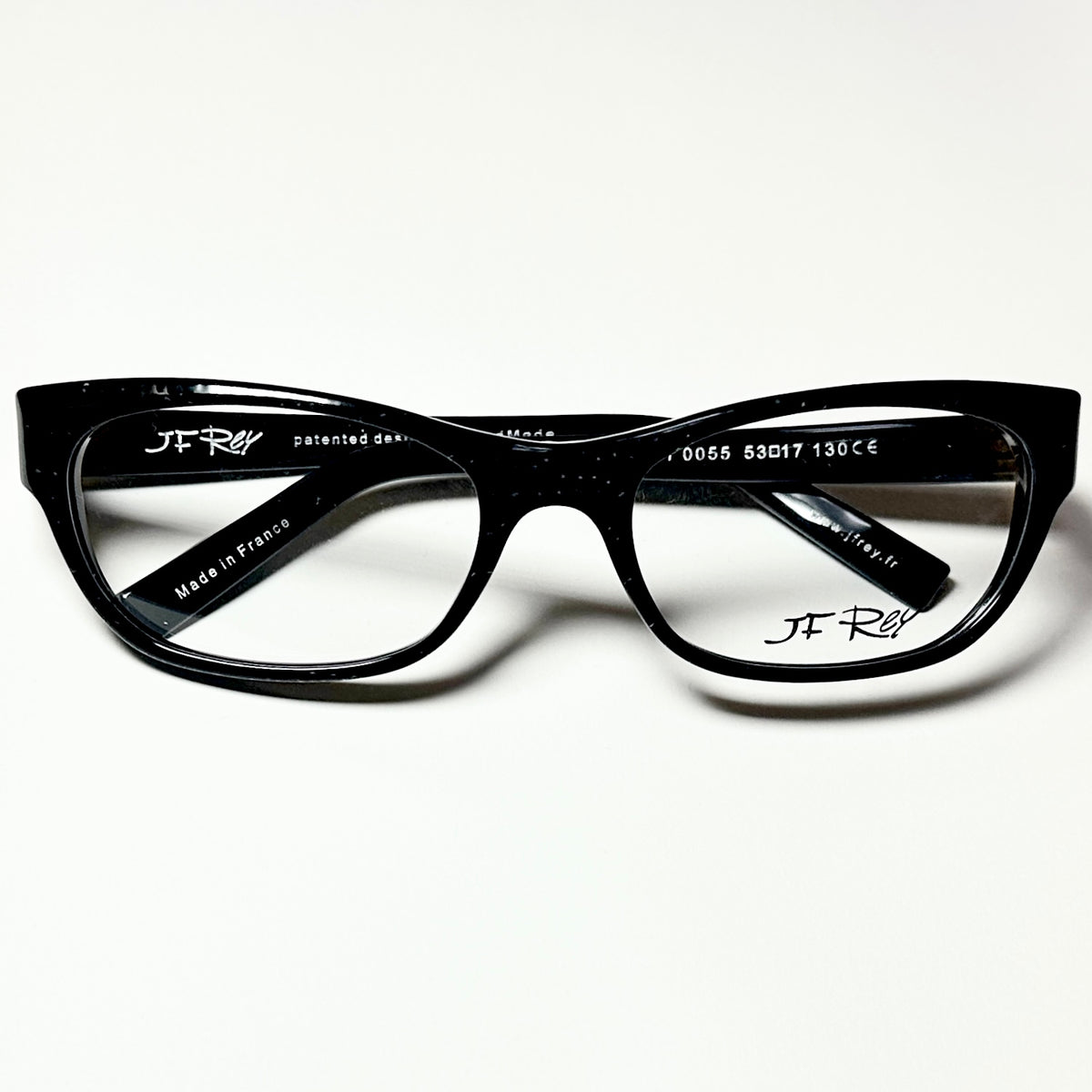 JF Rey JF1311 0055 Women's Eyeglasses Frames in Black/Gold- Authentic New