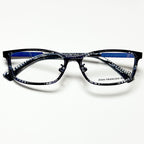 JF Rey JF2649 2020 Eyeglasses Frames in Blue Fabric/Navy - Authentic New
