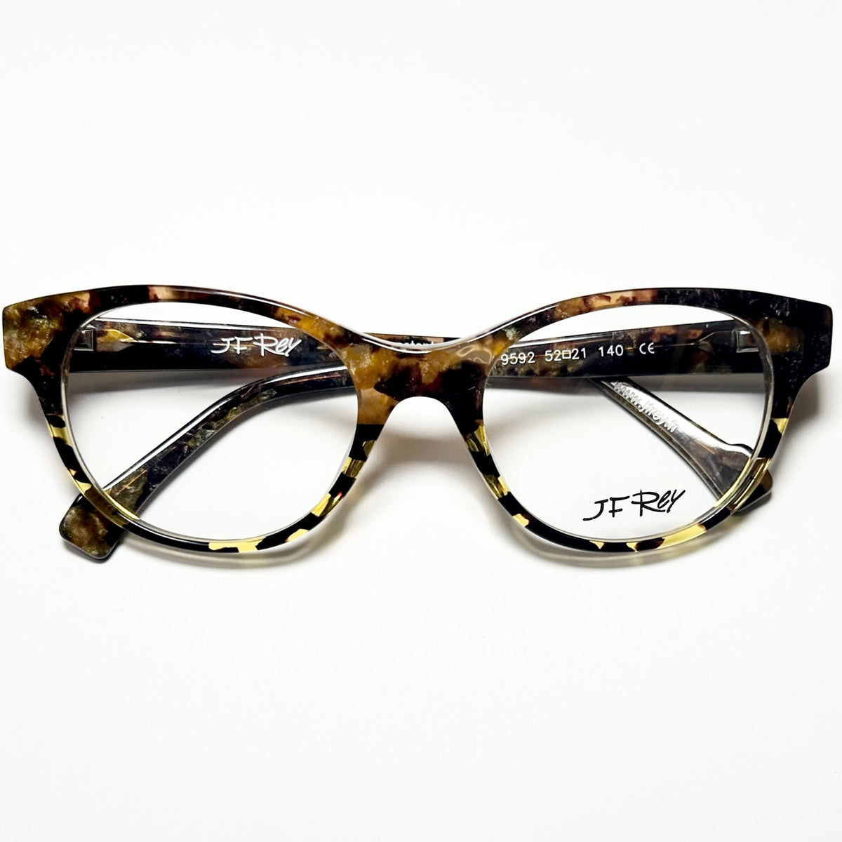 JF Rey JF1300 9592 Eyeglasses Frames in Tortoise - Authentic New