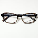JF Rey JF2653 9300 Women's Eyeglasses Frames in Brown Spangles - Authentic New