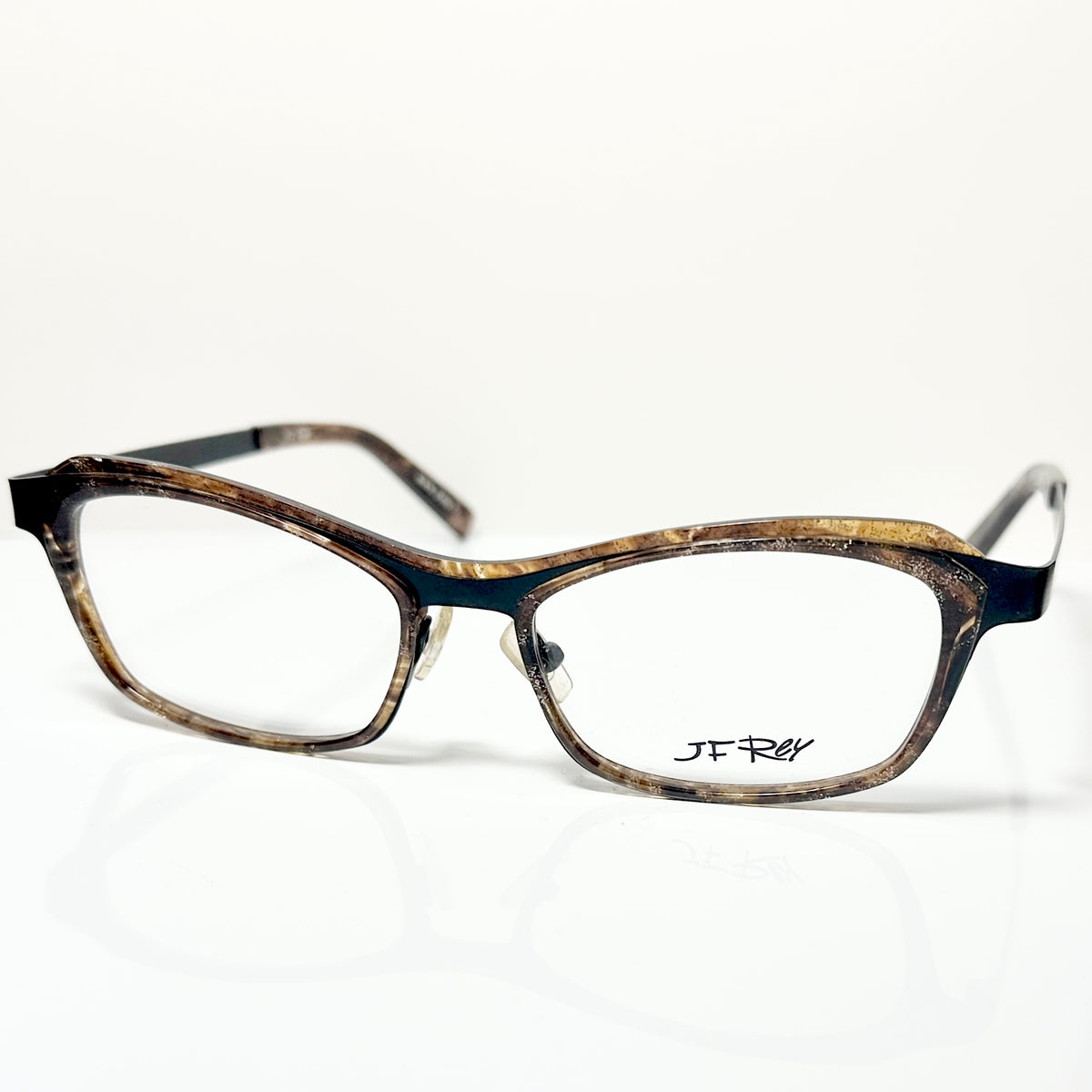 JF Rey JF2653 9300 Women's Eyeglasses Frames in Brown Spangles - Authentic New