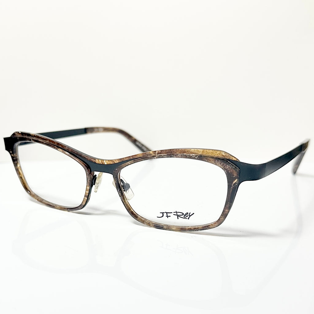 JF Rey JF2653 9300 Women's Eyeglasses Frames in Brown Spangles - Authentic New