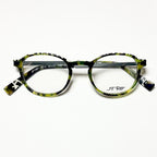 JF Rey JF1367 4515 Women's Eyeglasses Frames in Green Tortoise - Authentic New