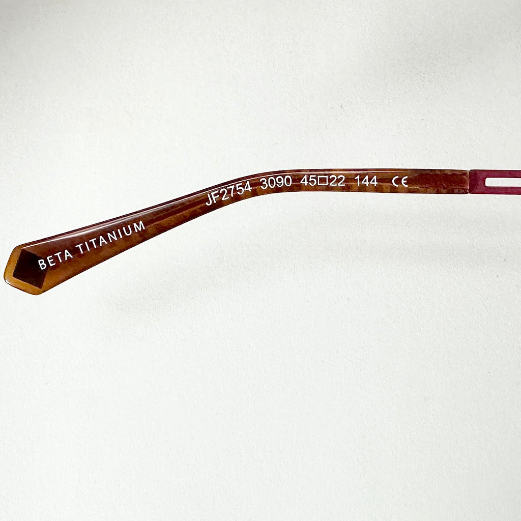 JF Rey JF2754 3090 Eyeglasses Frames in Purple/Pink- Authentic New