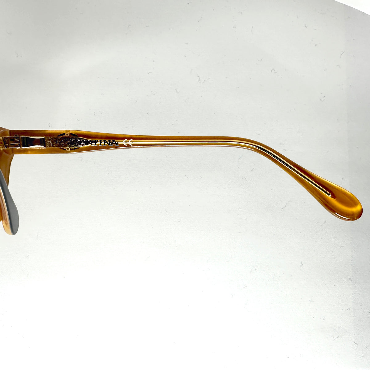LA MARTINA LM001 01 Women's Eyeglasses Frames in Black/Orange - Authentic New