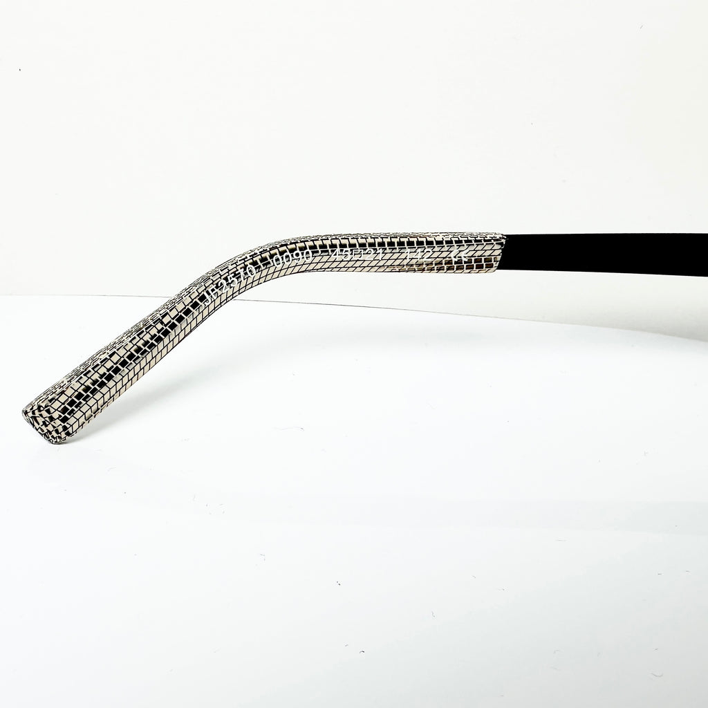 JF Rey JF2570 0090 Eyeglasses Frames in Black/White Python- Authentic New