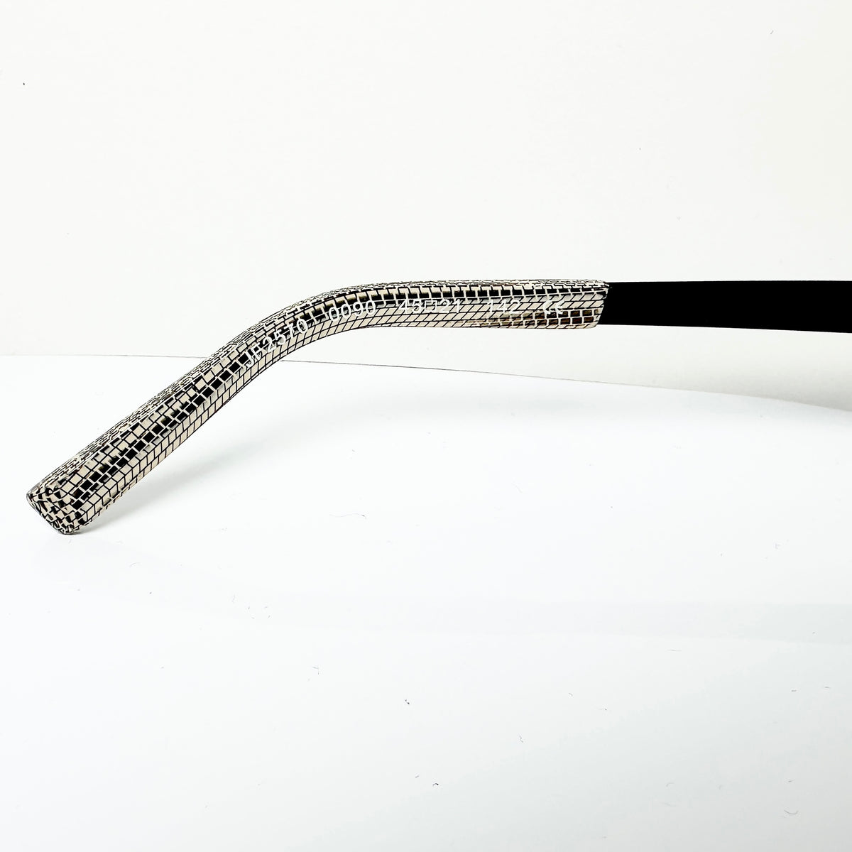 JF Rey JF2570 0090 Eyeglasses Frames in Black/White Python- Authentic New