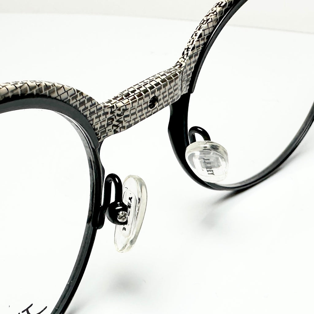 JF Rey JF2570 0090 Eyeglasses Frames in Black/White Python- Authentic New