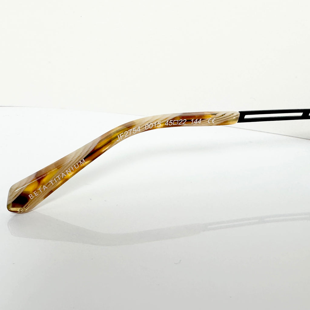 JF Rey JF2754 0015 Eyeglasses Frames in Black/Ivory - Authentic New