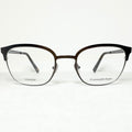 Ermenegildo Zegna EZ5038 029 Men's Eyeglasses Frames in Brown - Authentic New