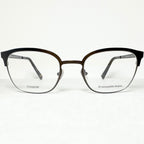 Ermenegildo Zegna EZ5038 029 Men's Eyeglasses Frames in Brown - Authentic New