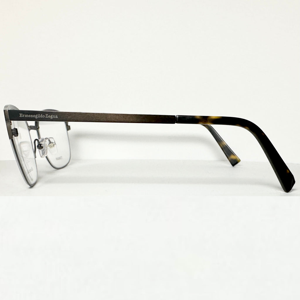 Ermenegildo Zegna EZ5038 029 Men's Eyeglasses Frames in Brown - Authentic New